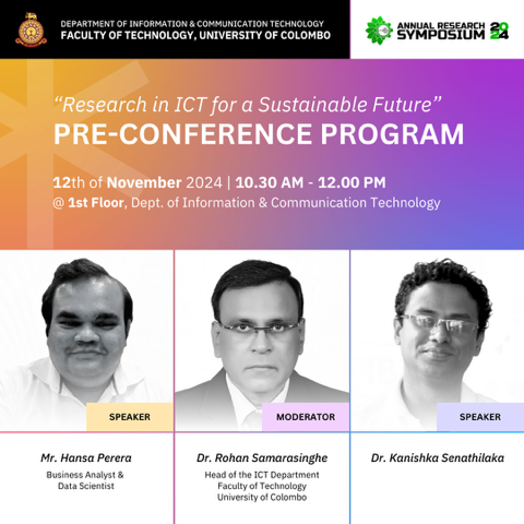 Pre-conference Session – ICT