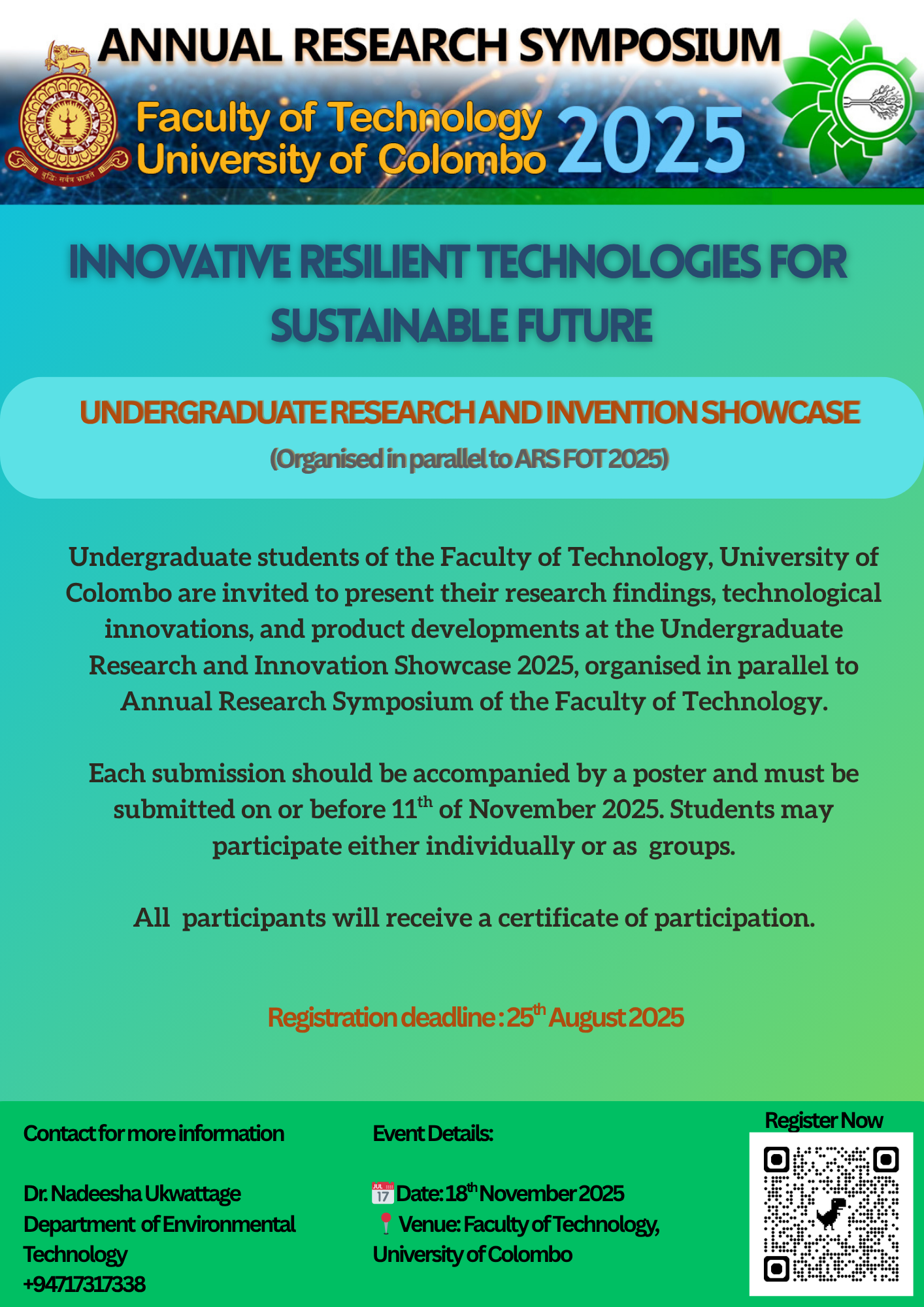 Undergraduate Research and Innovation Showcase