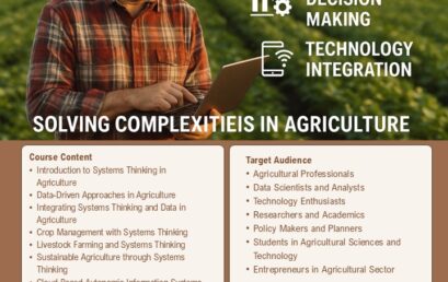 Certificate course in System Thinking for Data-Driven Agriculture