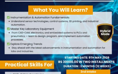 Certificate Course in Novel Technologies for Technical Professionals
