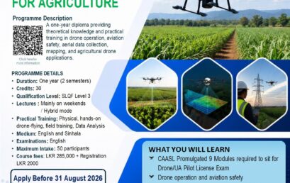 Diploma in Drone Technology for Agriculture