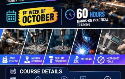 Certificate Course in Workshop Practice – Hands-on Practical Training